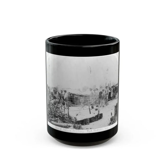 View Of Indiana Artillery, Port Hudson, La (U.S. Civil War) Black Coffee Mug 15oz - Go Mug Yourself