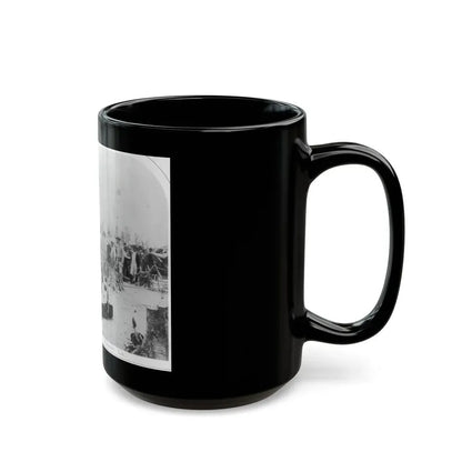 View Of Indiana Artillery, Port Hudson, La (U.S. Civil War) Black Coffee Mug - Go Mug Yourself