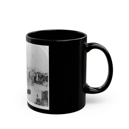 View Of Indiana Artillery, Port Hudson, La (U.S. Civil War) Black Coffee Mug - Go Mug Yourself