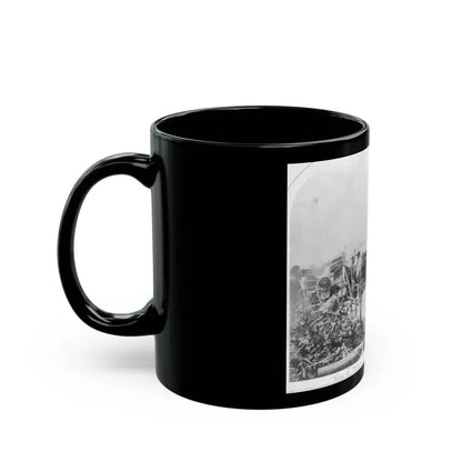 View Of Indiana Artillery, Port Hudson, La (U.S. Civil War) Black Coffee Mug - Go Mug Yourself