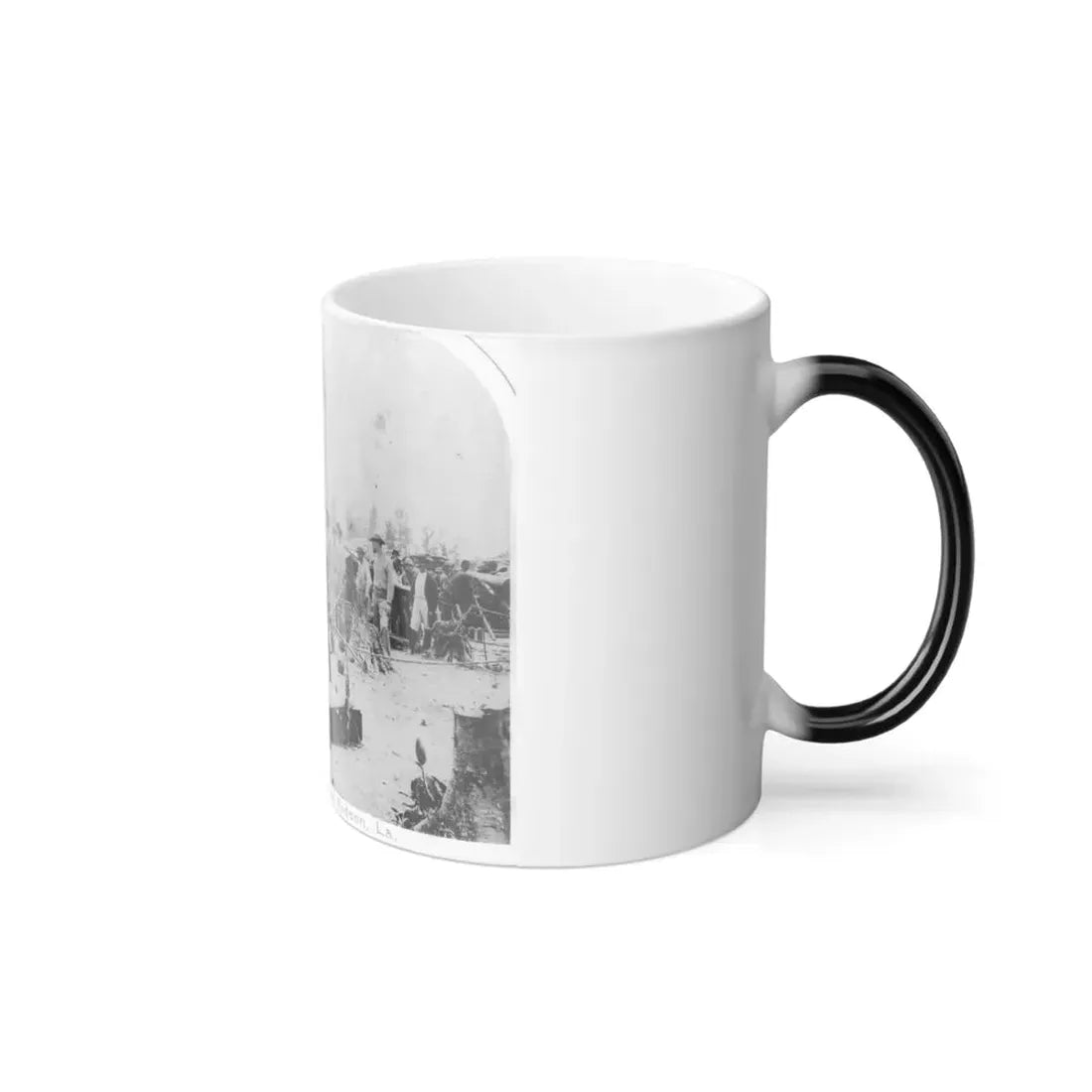 View of Indiana Artillery, Port Hudson, La (U.S. Civil War) Color Changing Coffee Mug 11oz - Go Mug Yourself