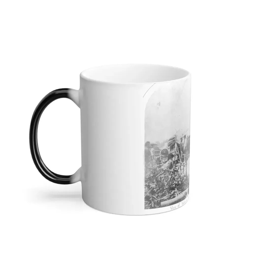 View of Indiana Artillery, Port Hudson, La (U.S. Civil War) Color Changing Coffee Mug 11oz - Go Mug Yourself