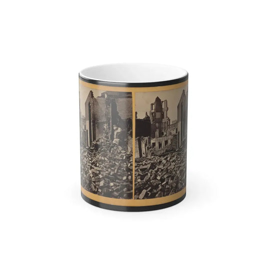 View of Richmond, Va., At the Close of the Rebellion (U.S. Civil War) Color Changing Coffee Mug 11oz Default Title 11oz - Go Mug Yourself
