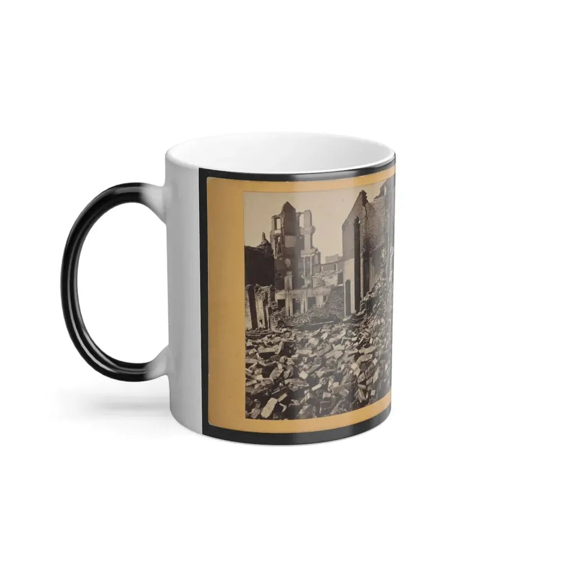 View of Richmond, Va., At the Close of the Rebellion (U.S. Civil War) Color Changing Coffee Mug 11oz - Go Mug Yourself