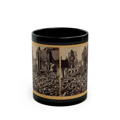 View Of Richmond, Va., At The Close Of The Rebellion (U.S. Civil War) Black Coffee Mug-11oz-Go Mug Yourself