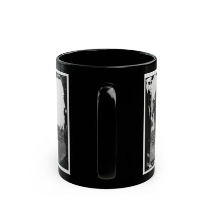 View On Battle-Field Of Antietam (U.S. Civil War) Black Coffee Mug-Go Mug Yourself