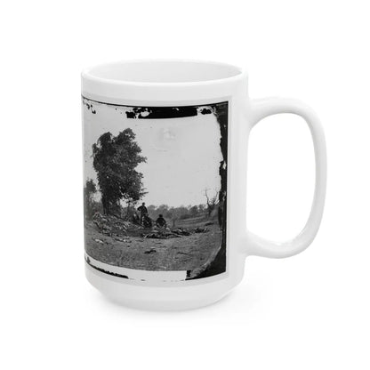 View On Battle-Field Of Antietam (U.S. Civil War) White Coffee Mug-Go Mug Yourself