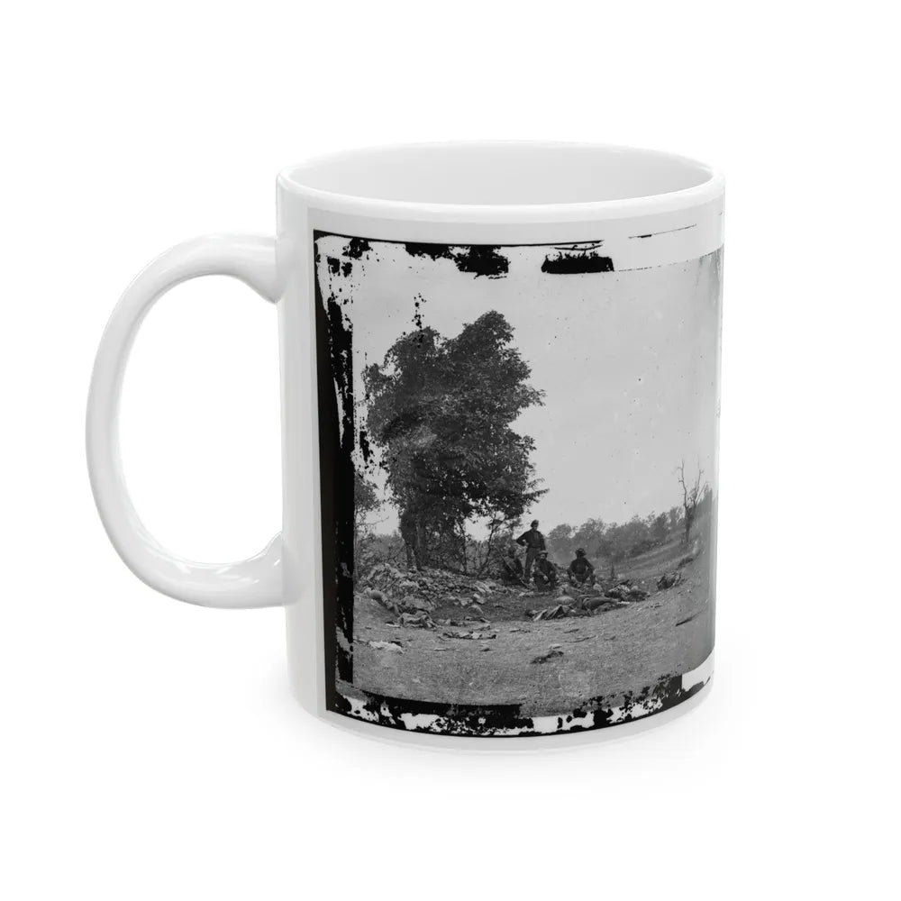 View On Battle-Field Of Antietam (U.S. Civil War) White Coffee Mug-Go Mug Yourself