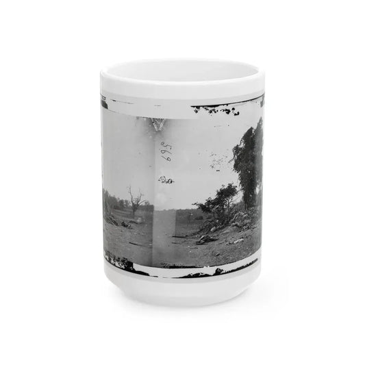 View On Battle-Field Of Antietam (U.S. Civil War) White Coffee Mug 15oz - Go Mug Yourself