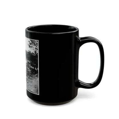 View On The James River, Looking Toward Manchester, Richmond, Va. (U.S. Civil War) Black Coffee Mug-Go Mug Yourself