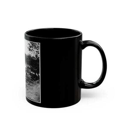 View On The James River, Looking Toward Manchester, Richmond, Va. (U.S. Civil War) Black Coffee Mug-Go Mug Yourself