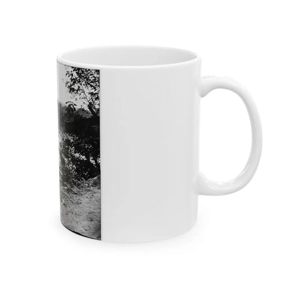 View On The James River, Looking Toward Manchester, Richmond, Va. (U.S. Civil War) White Coffee Mug-Go Mug Yourself