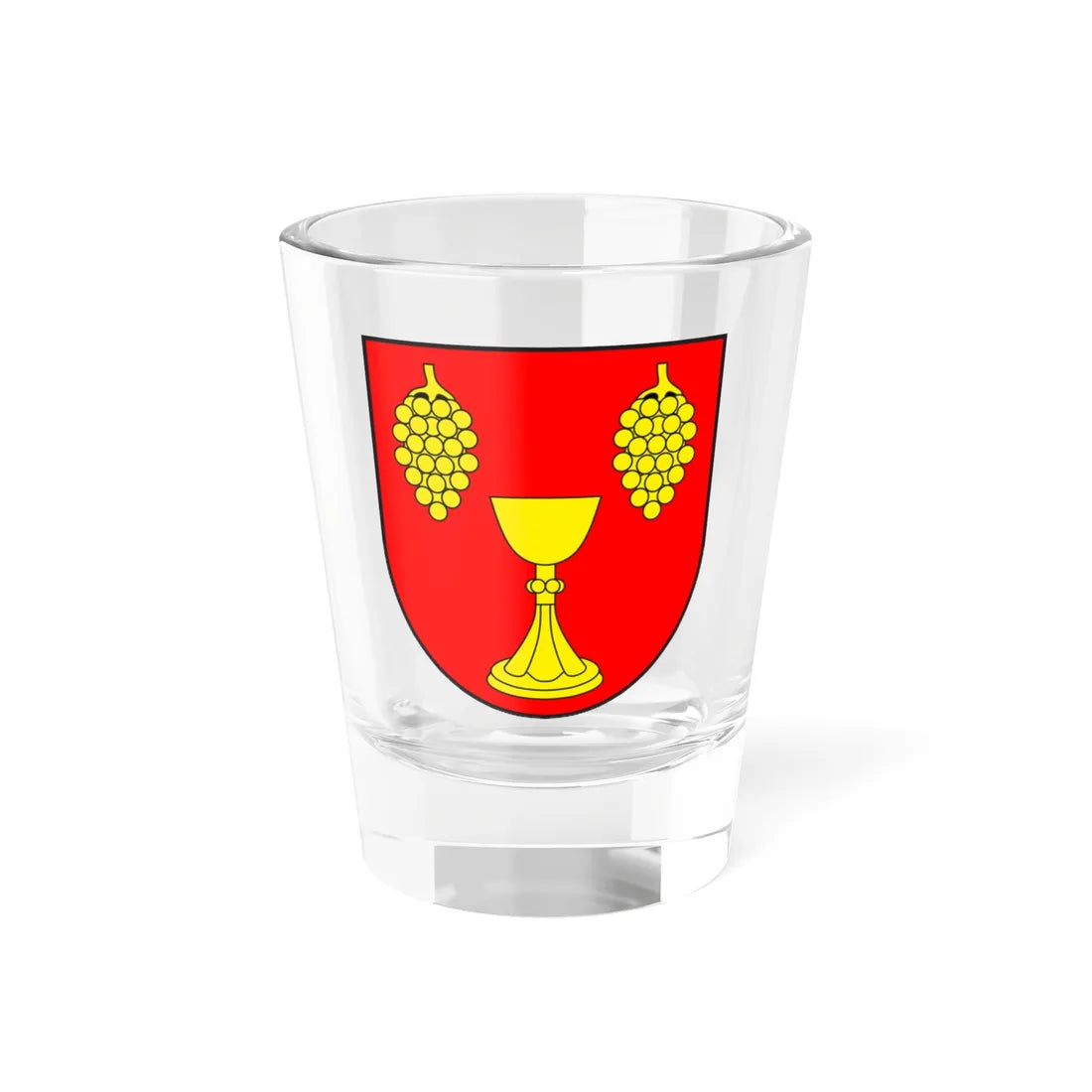 Vignogn wappen (Switzerland) (Coat of Arms) Shot Glass 1.5oz 1.5oz - Go Mug Yourself