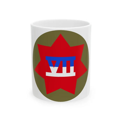 VII Corps (U.S. Army) White Coffee Mug-11oz-Go Mug Yourself