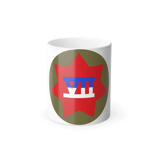 VII Corps (U.S. Army) Color Changing Coffee Mug 11oz - Go Mug Yourself
