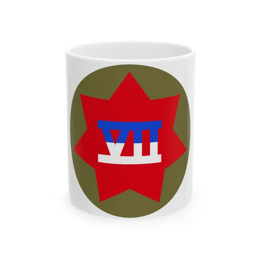 VII Corps (U.S. Army) White Coffee Mug 11oz - Go Mug Yourself