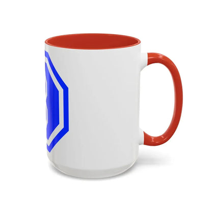 VIII Corps (U.S. Army) Accent Coffee Mug - Go Mug Yourself