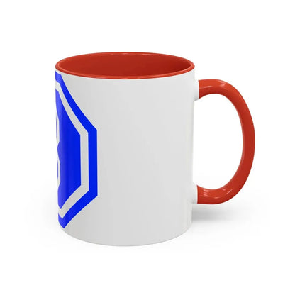 VIII Corps (U.S. Army) Accent Coffee Mug - Go Mug Yourself