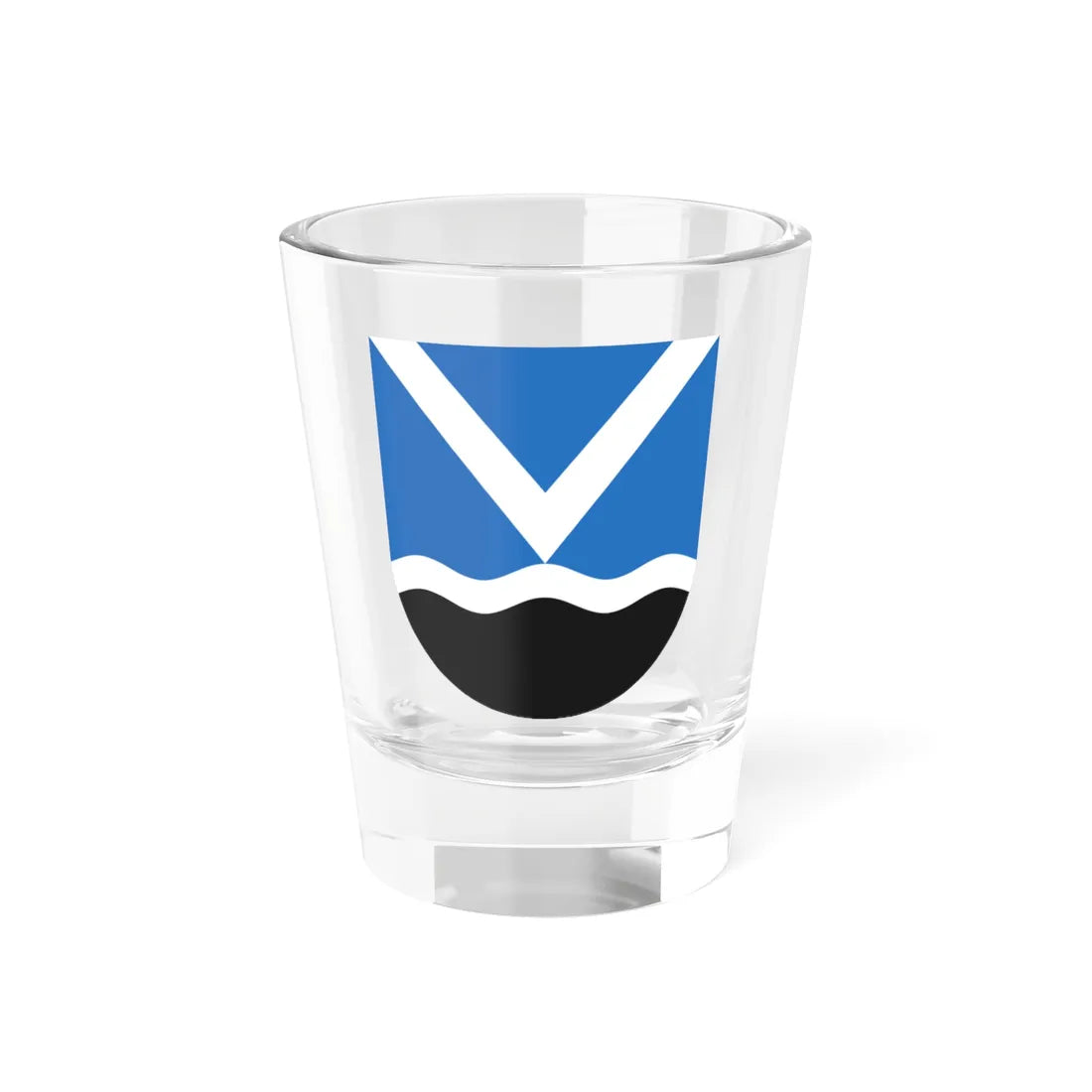 Viimsi valla vapp (Estonia) (Coat of Arms) Shot Glass 1.5oz 1.5oz - Go Mug Yourself