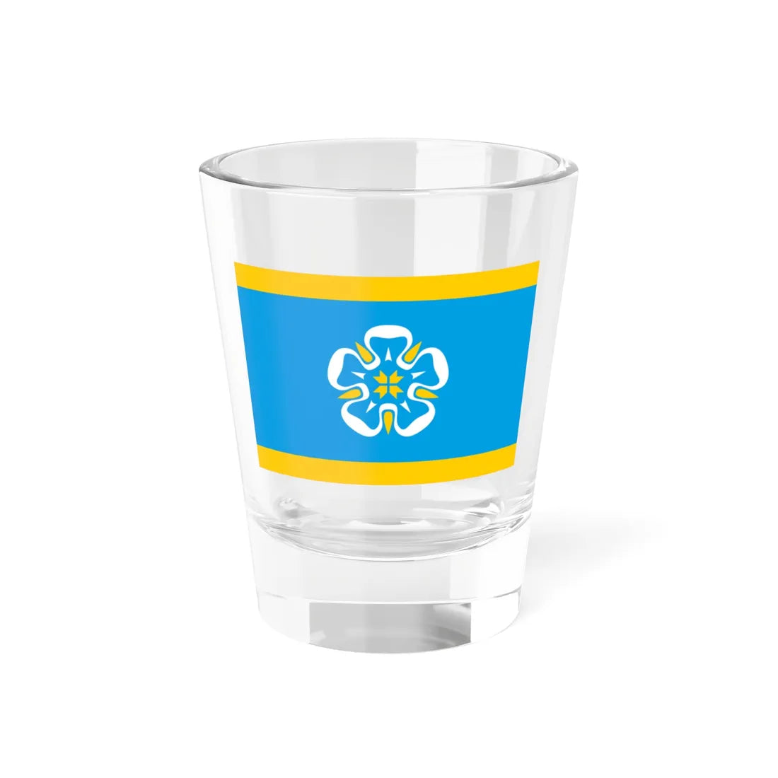 Viljandi valla lipp (Estonia) Shot Glass 1.5oz 1.5oz - Go Mug Yourself