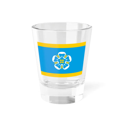 Viljandi valla lipp (Estonia) Shot Glass 1.5oz 1.5oz - Go Mug Yourself