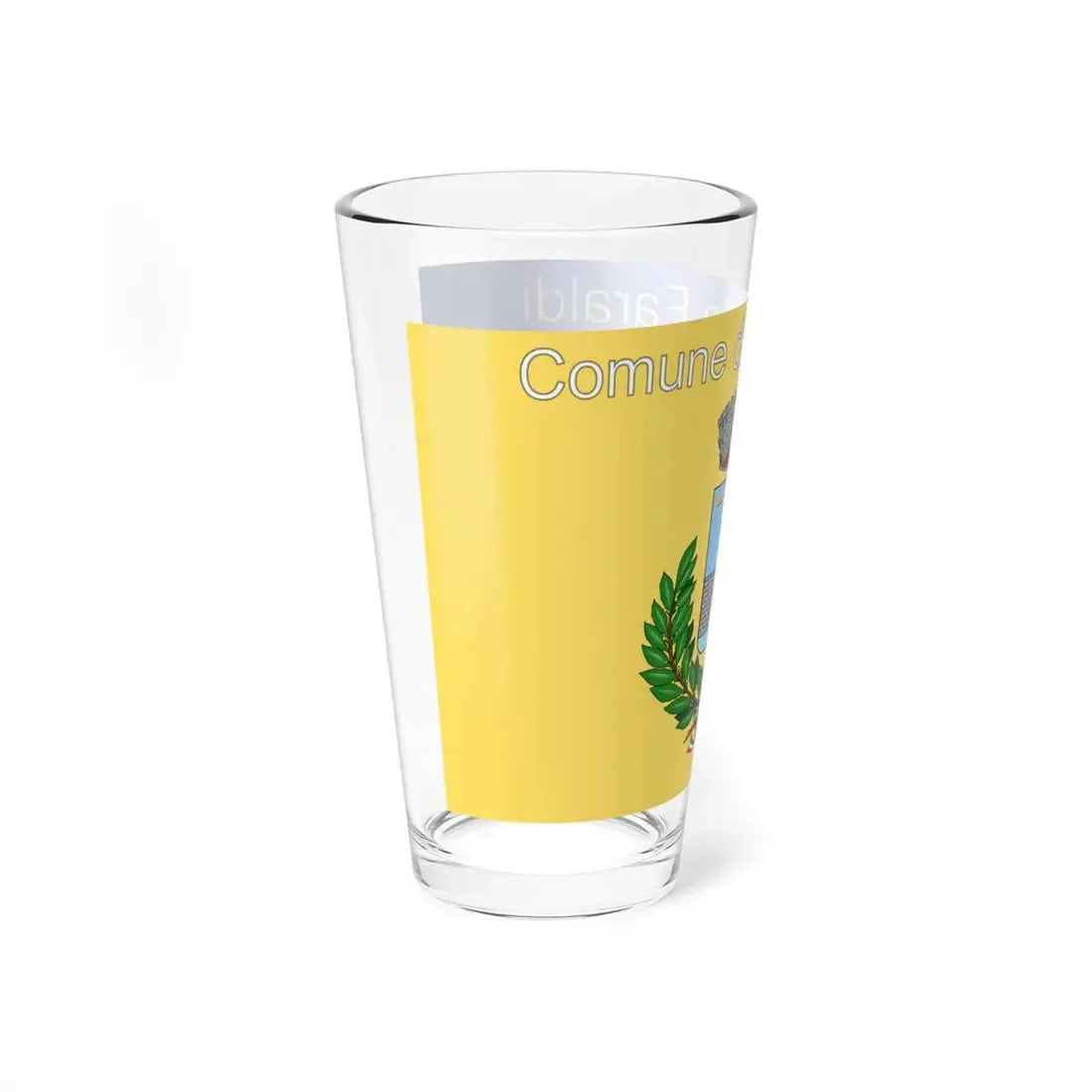 Villa Faraldi-Bandiera (Italy) Pint Glass 16oz - Go Mug Yourself