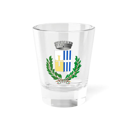 Villafranca Padovana-Stemma (Italy) (Coat of Arms) Shot Glass 1.5oz 1.5oz - Go Mug Yourself