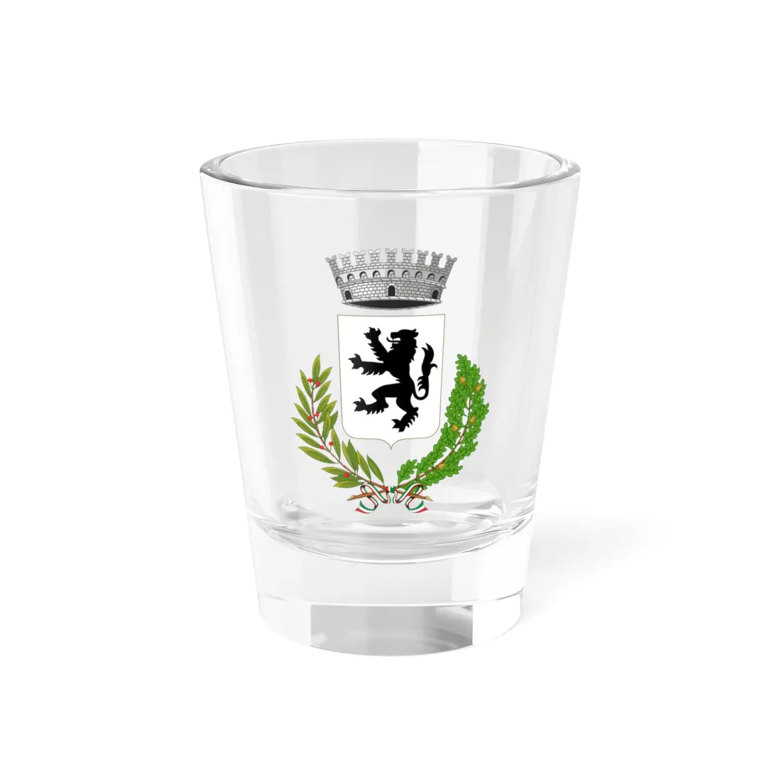 Villaga-Stemma (Italy) (Coat of Arms) Shot Glass 1.5oz 1.5oz - Go Mug Yourself