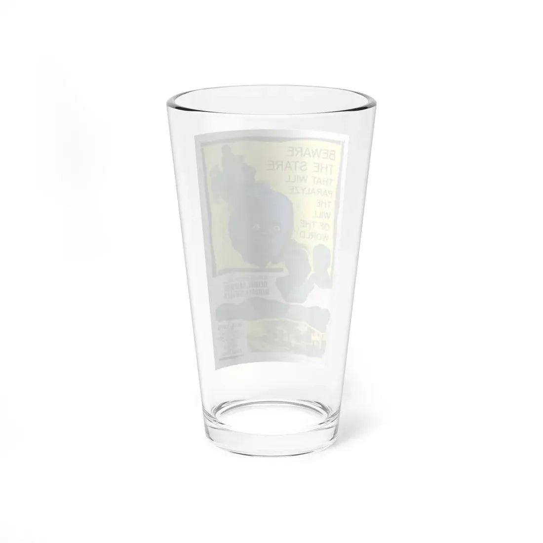 VILLAGE OF THE DAMNED 1960 Movie Poster - Pint Glass 16oz - Go Mug Yourself
