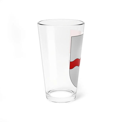 Villars-Tiercelin-coat of arms (Switzerland) (Coat of Arms) Pint Glass 16oz - Go Mug Yourself