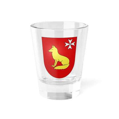 Villarsel-sur-Marly-coat of arms (Switzerland) (Coat of Arms) Shot Glass 1.5oz 1.5oz - Go Mug Yourself
