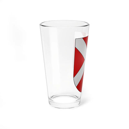 Villaz-Saint-Pierre-coat of arms (Switzerland) (Coat of Arms) Pint Glass 16oz - Go Mug Yourself
