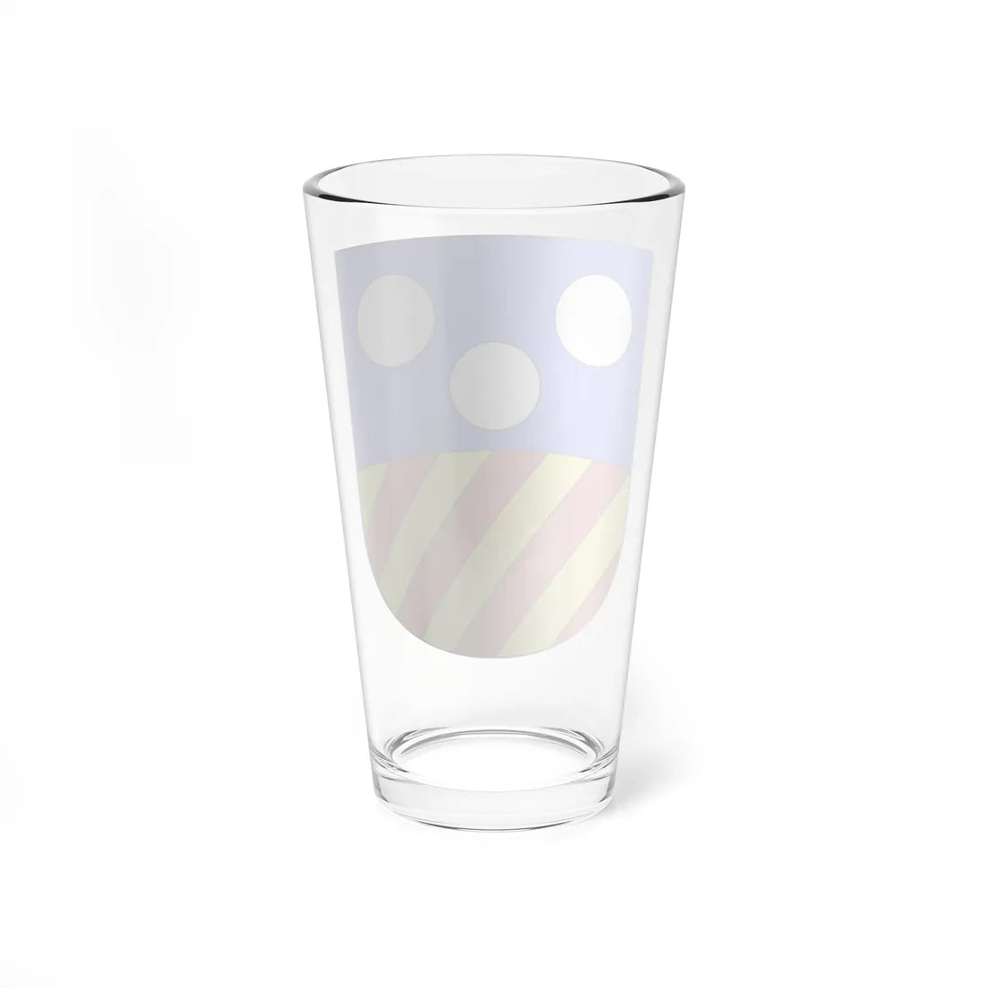 Villeneuve-coat of arms (Switzerland) (Coat of Arms) Pint Glass 16oz - Go Mug Yourself