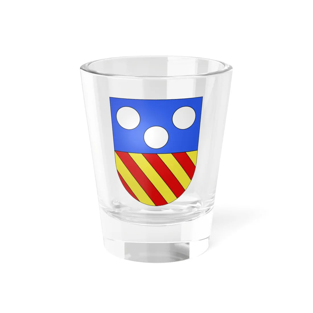 Villeneuve-coat of arms (Switzerland) (Coat of Arms) Shot Glass 1.5oz 1.5oz - Go Mug Yourself