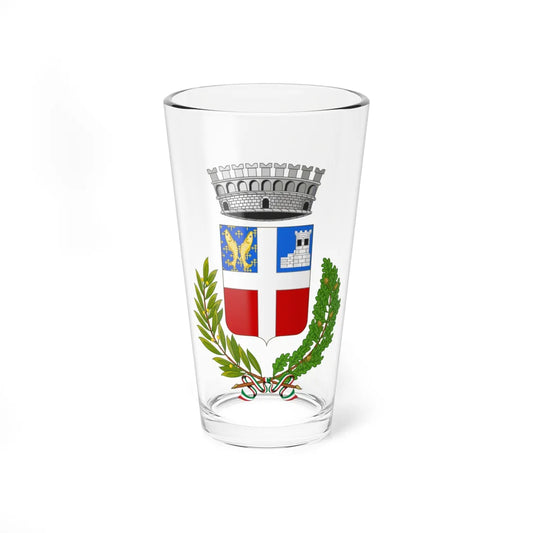 Villeneuve-Stemma (Italy) (Coat of Arms) Pint Glass 16oz 16oz - Go Mug Yourself