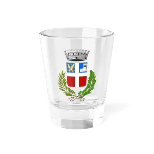 Villeneuve-Stemma (Italy) (Coat of Arms) Shot Glass 1.5oz 1.5oz - Go Mug Yourself
