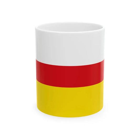 Villers-la-Ville vlag (Belgium) White Coffee Mug 11oz - Go Mug Yourself