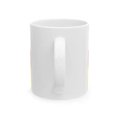 Villers-la-Ville vlag (Belgium) White Coffee Mug - Go Mug Yourself