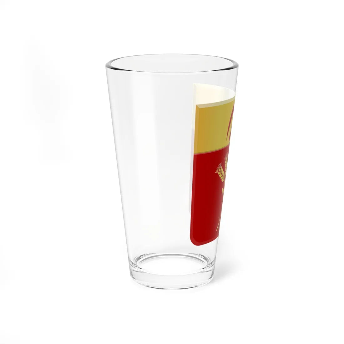 Villers-le-Bouillet wapen (Belgium) (Coat of Arms) Pint Glass 16oz - Go Mug Yourself