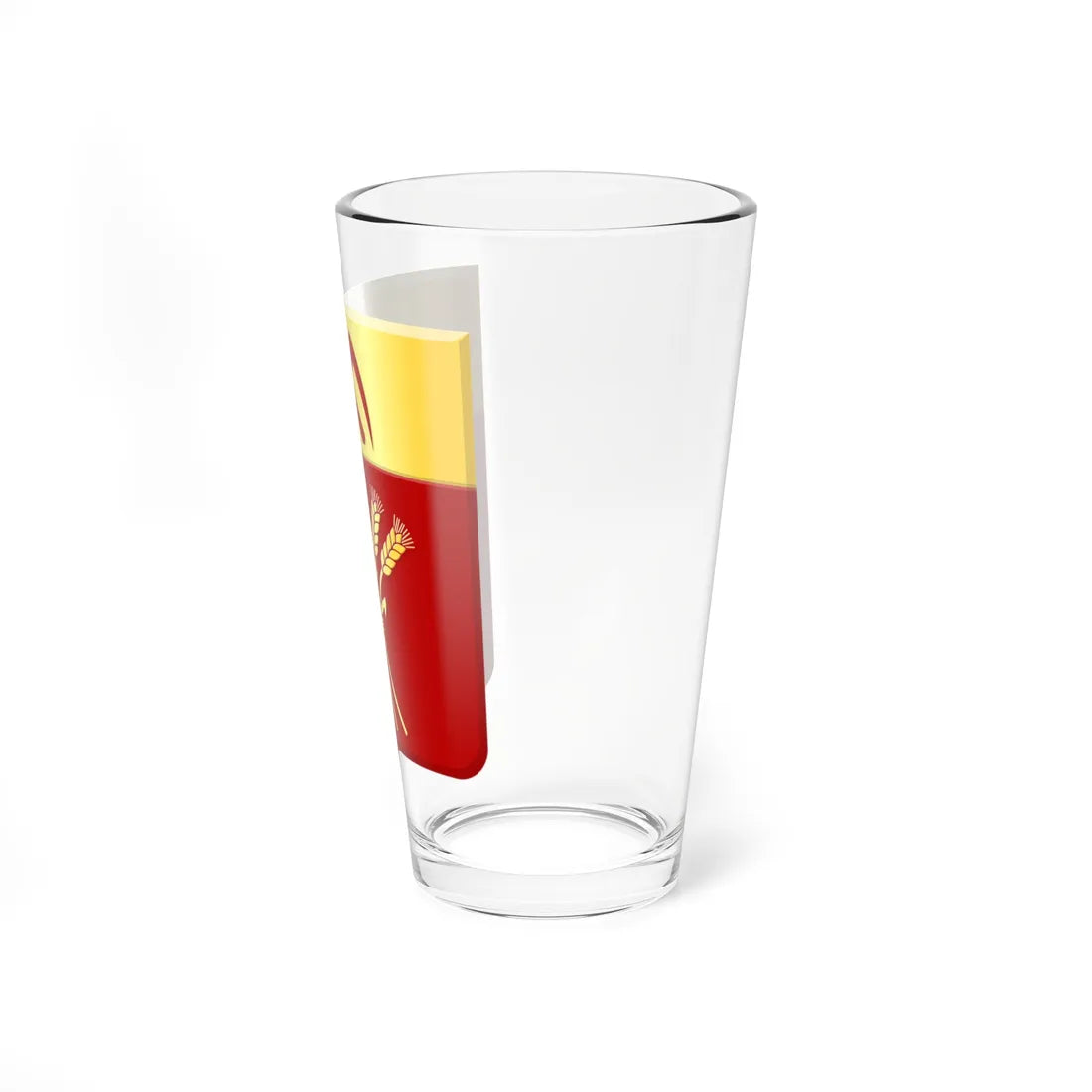 Villers-le-Bouillet wapen (Belgium) (Coat of Arms) Pint Glass 16oz - Go Mug Yourself