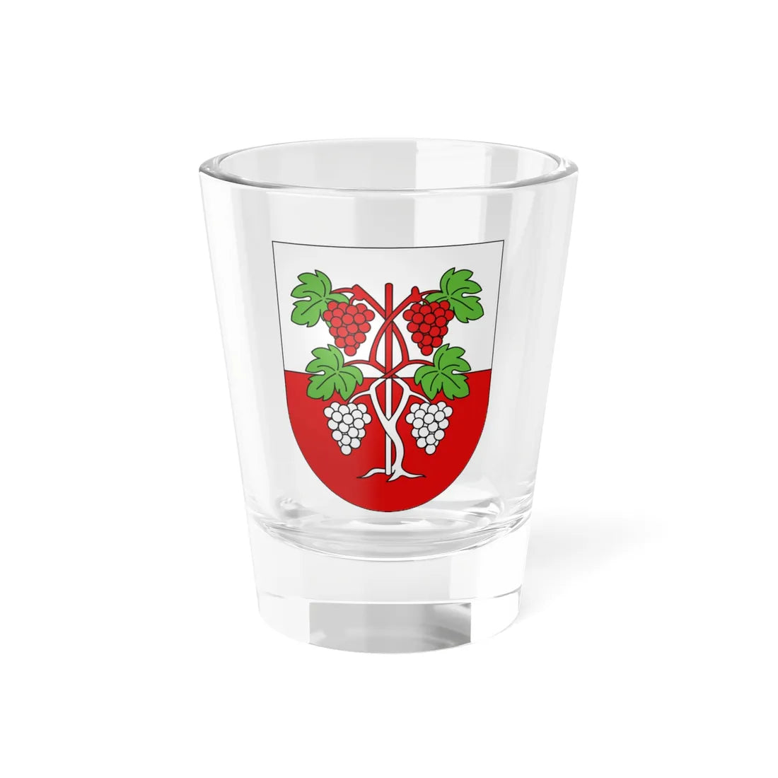 Villette-coat of arms (Switzerland) (Coat of Arms) Shot Glass 1.5oz 1.5oz - Go Mug Yourself