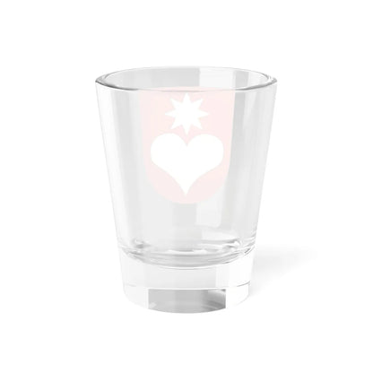 Villiers-coat of arms (Switzerland) (Coat of Arms) Shot Glass 1.5oz - Go Mug Yourself