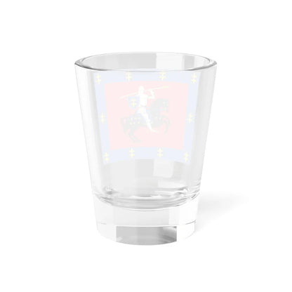 Vilnius County flag (Lithuania) Shot Glass 1.5oz - Go Mug Yourself