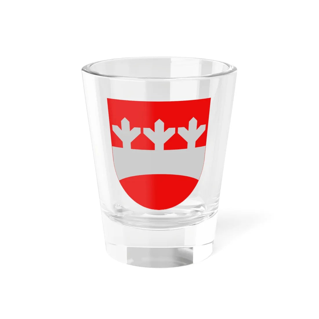 Vilppula.vaakuna (Finland) (Coat of Arms) Shot Glass 1.5oz 1.5oz - Go Mug Yourself