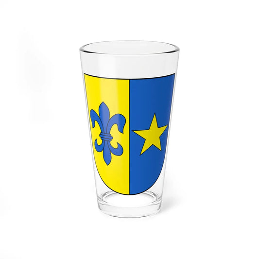 ViltersWangs-blazon (Switzerland) (Coat of Arms) Pint Glass 16oz 16oz - Go Mug Yourself