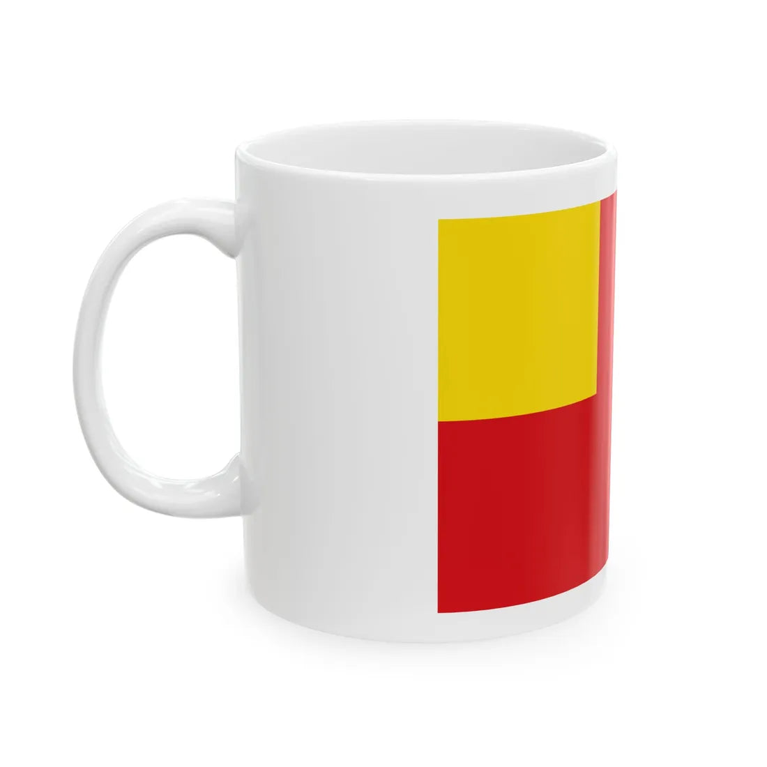 VilvoordeVlag (Belgium) White Coffee Mug - Go Mug Yourself
