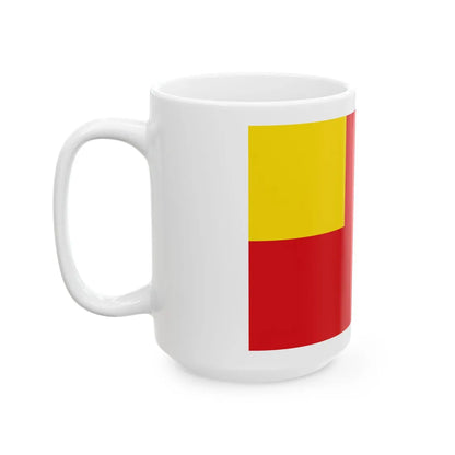 VilvoordeVlag (Belgium) White Coffee Mug - Go Mug Yourself