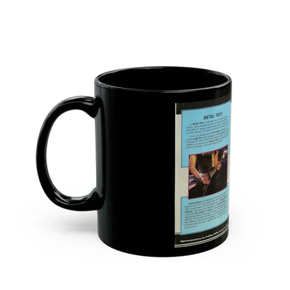 VINNIE VINCENT METAL TECH STYLE SPEED AND PHRASING (VHS COVER) - Black Coffee Mug - Go Mug Yourself