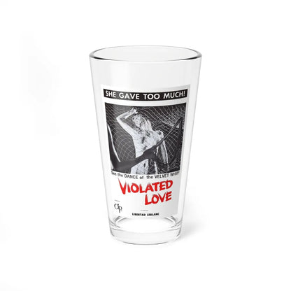 VIOLATED LOVE 1963 Movie Poster - Pint Glass 16oz-16oz-Go Mug Yourself