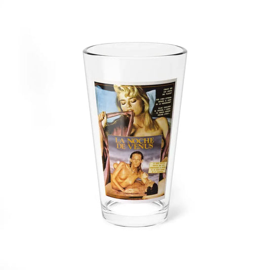 VIOLENCE AND FLESH 1981 Movie Poster - Pint Glass 16oz 16oz - Go Mug Yourself